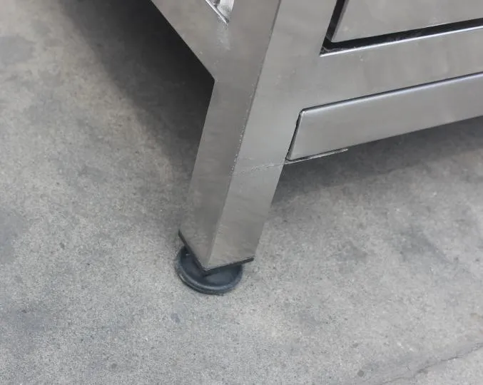 Mesa de exame veterinário de mesa de aço inoxidável para animais de alta qualidade para clínica de animais de estimação com gaiola para animais de estimação